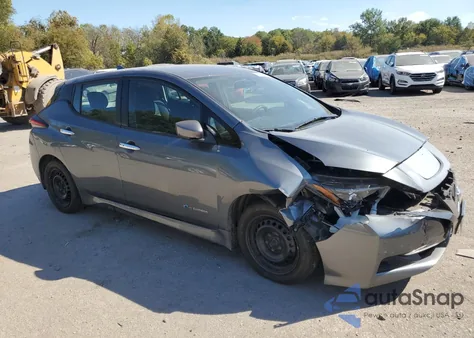 2019 Nissan Leaf S из США, поврежденный, VIN 1N4AZ1CP2KC308514